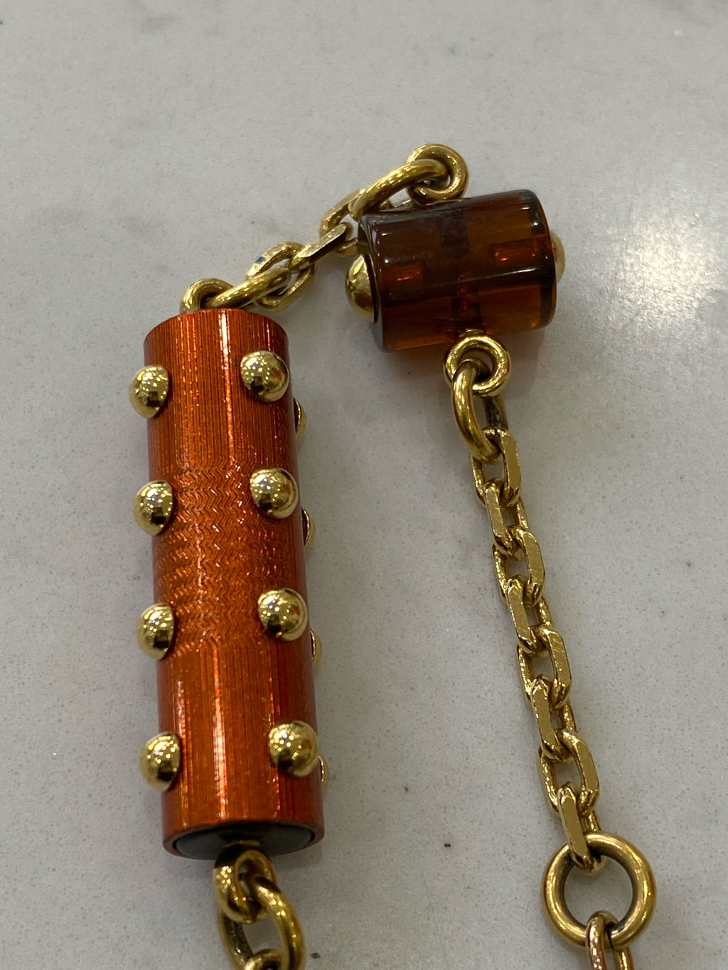 Louis Vuitton Orange Bracelet