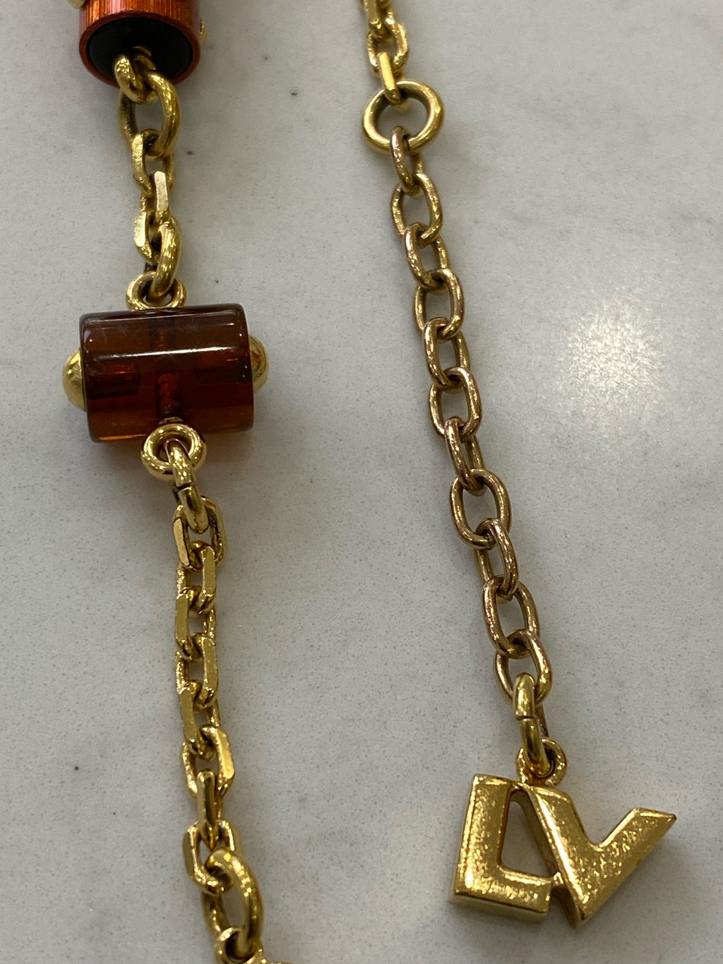 Louis Vuitton Orange Bracelet