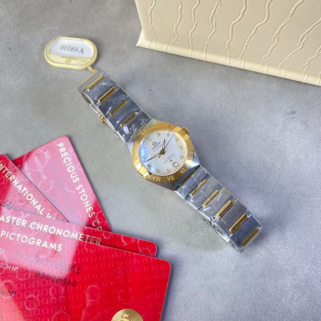 Omega Constellation Series Yellow 29 131.20.29.20.55.002