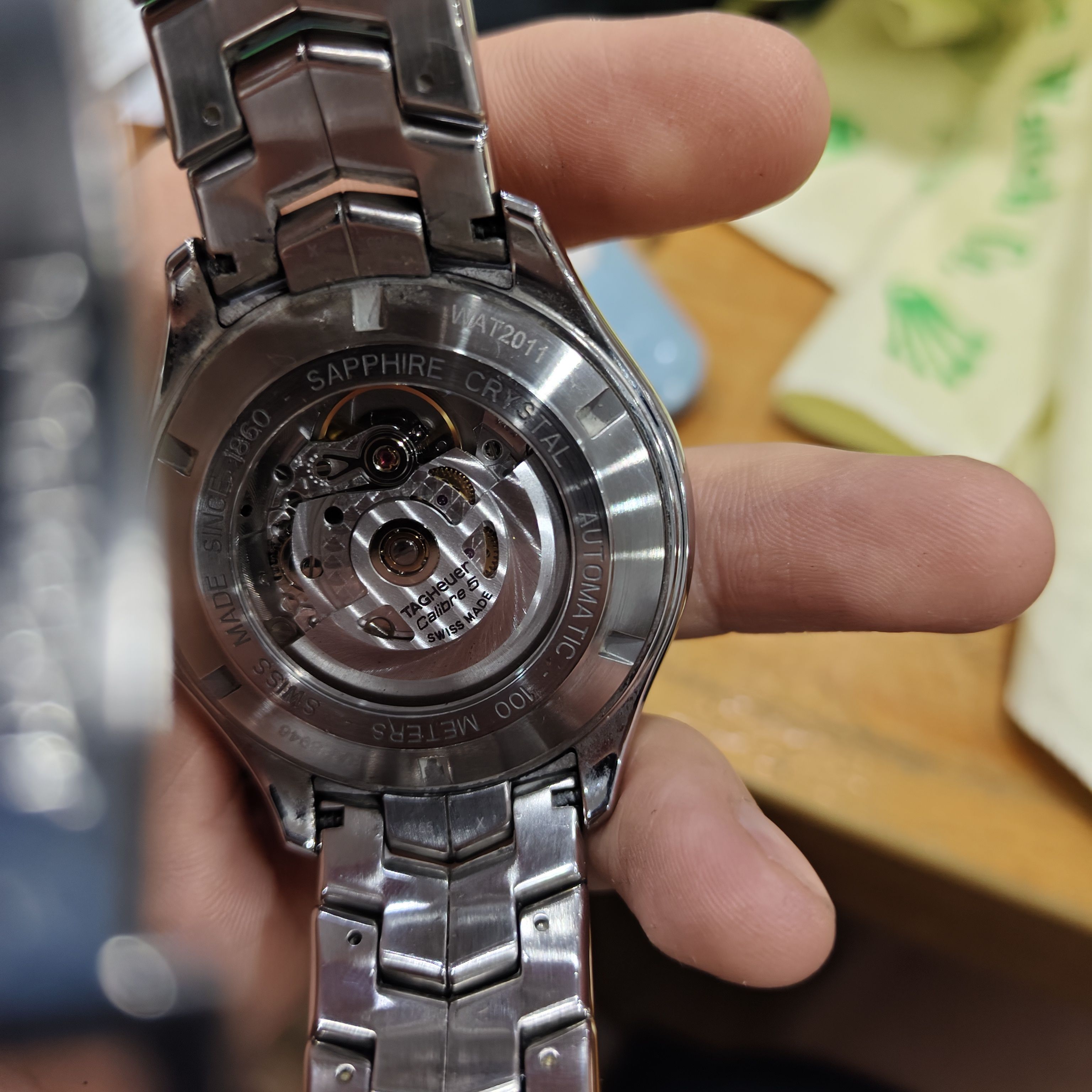 TAG Heuer Lincoln Automatic (self-winding) watch 42MM WAT2011.BA0951