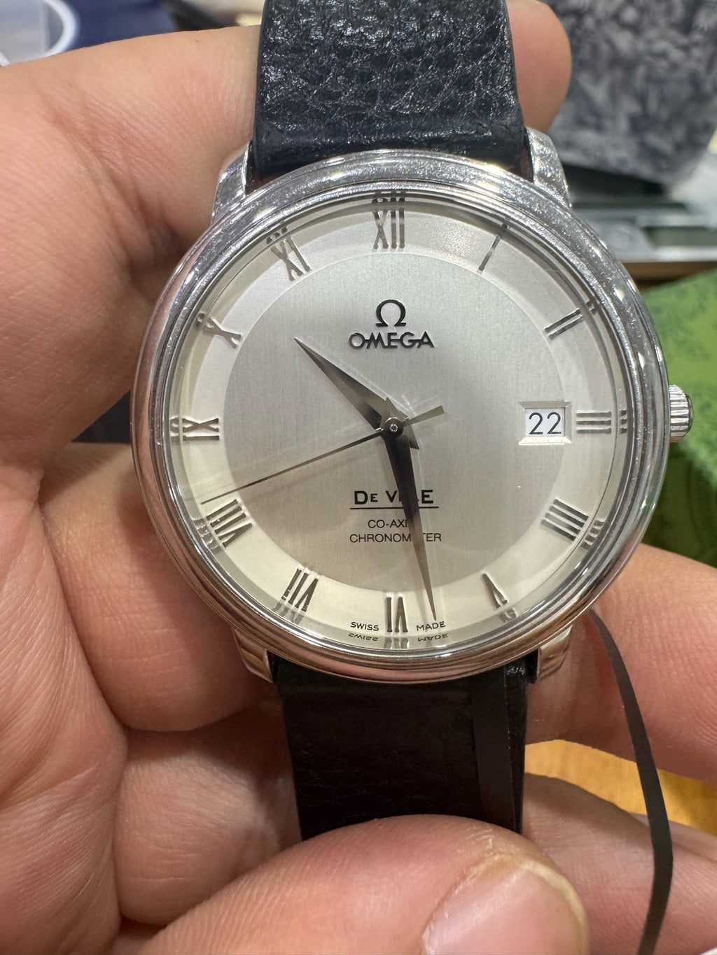 Omega Dish fly Automatic (self-winding) watch 36.5 millimeters 4875.31.01