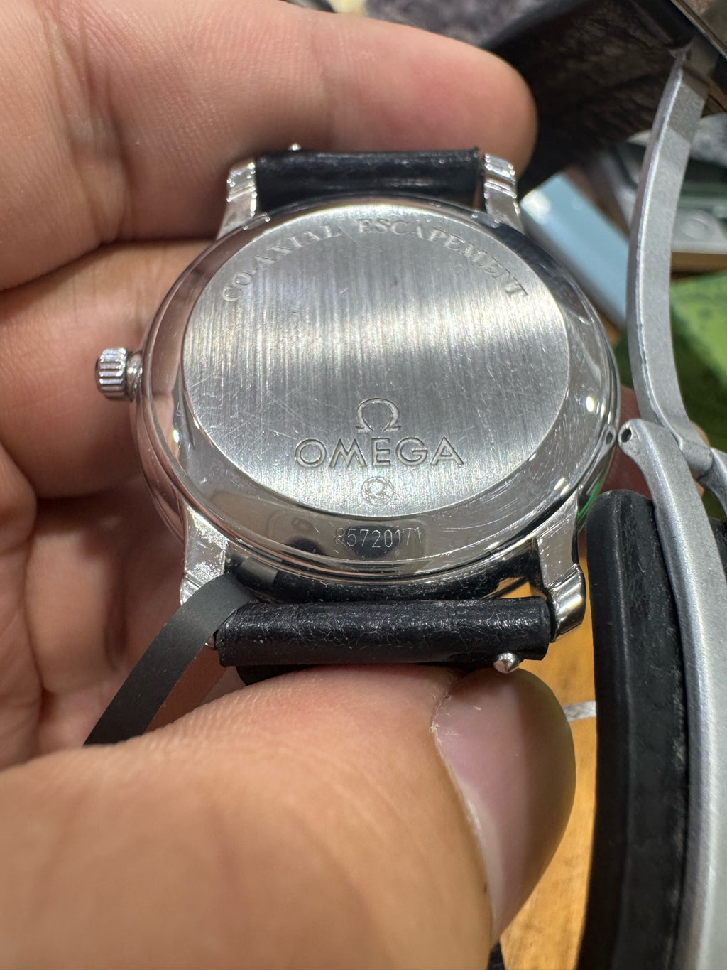 Omega Dish fly Automatic (self-winding) watch 36.5 millimeters 4875.31.01
