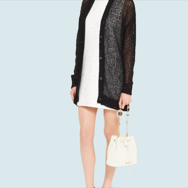 Miu Miu White Bucket & Drawstring Bag