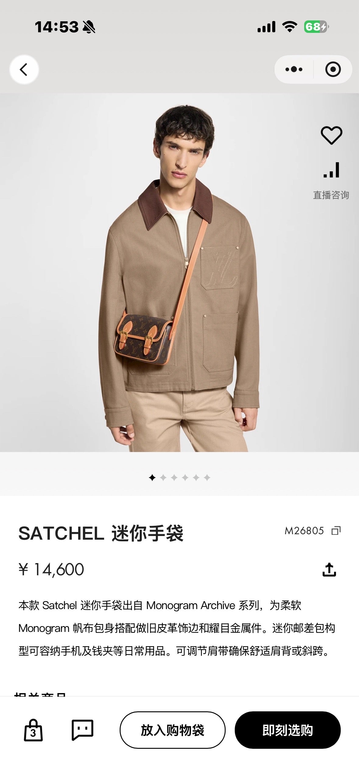Louis Vuitton Messenger Bag