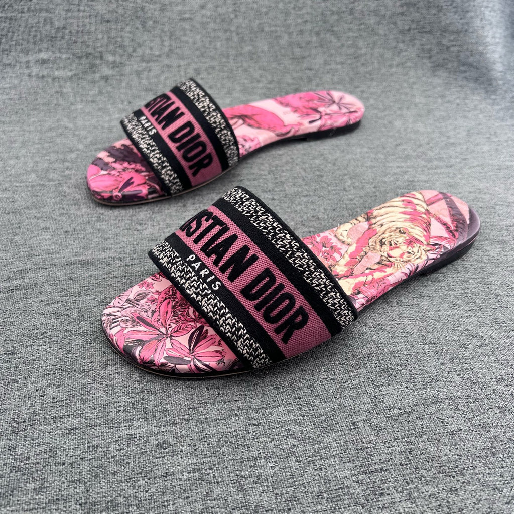 Dior Pink Flip flop