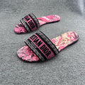 Dior Pink Flip flop