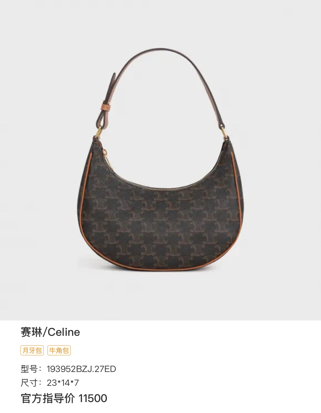 Celine 23*14*7 193952BZJ.27ED