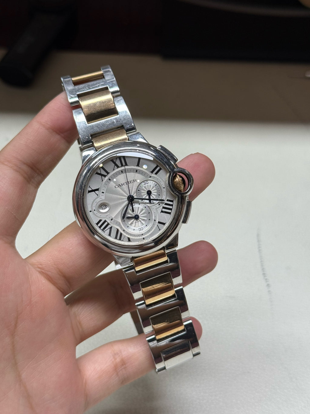 Cartier Blue balloon Automatic (self-winding) watch 44 millimeters W6920063