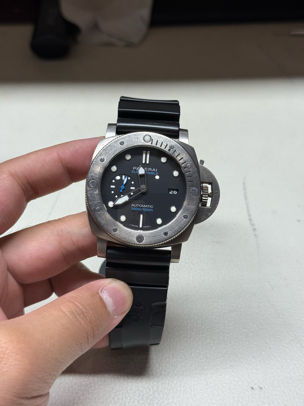 Panerai Stealth Metal Automatic (self-winding) watch 47 millimeters PAM01305