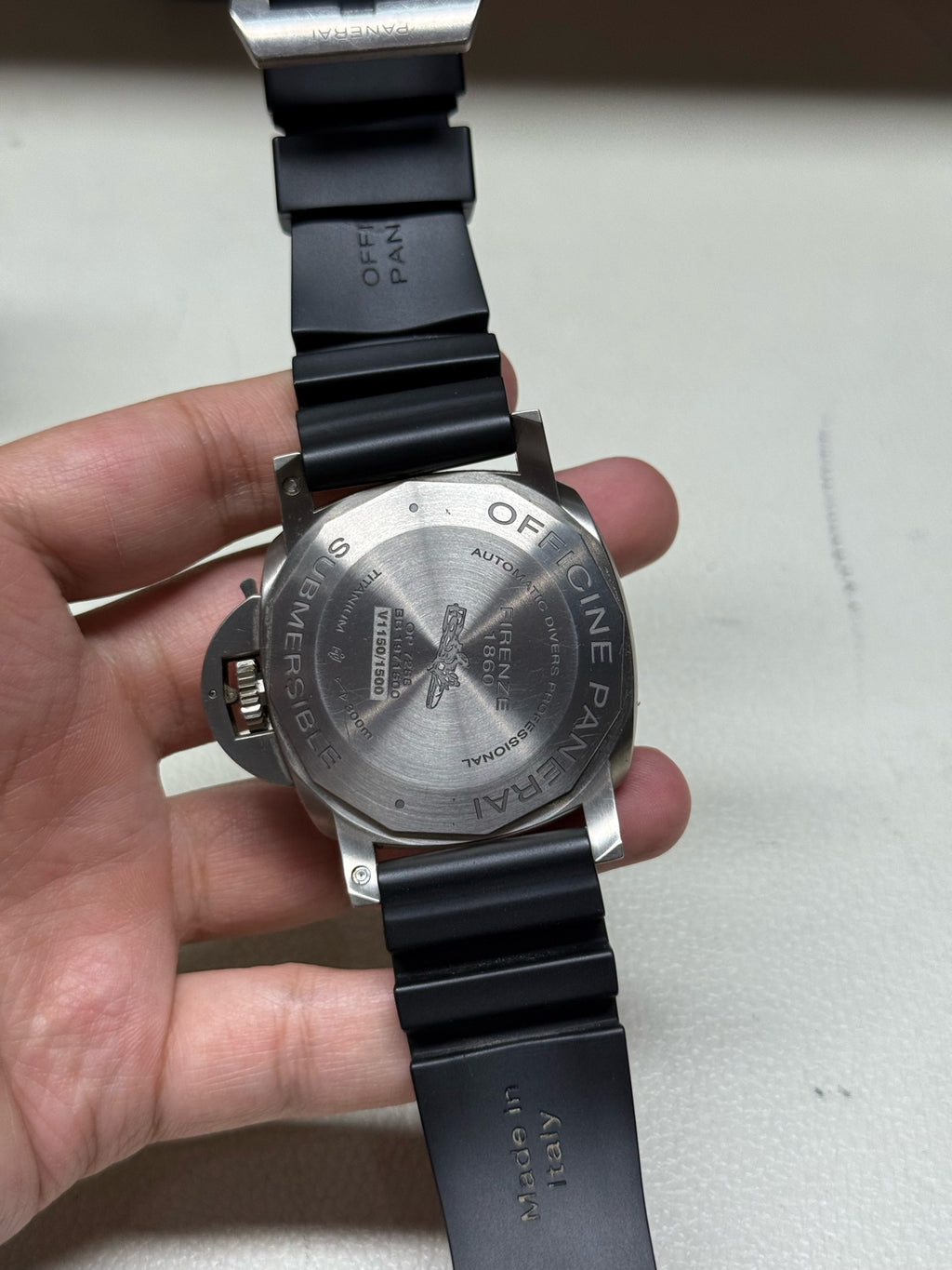 Panerai Stealth Metal Automatic (self-winding) watch 47 millimeters PAM01305