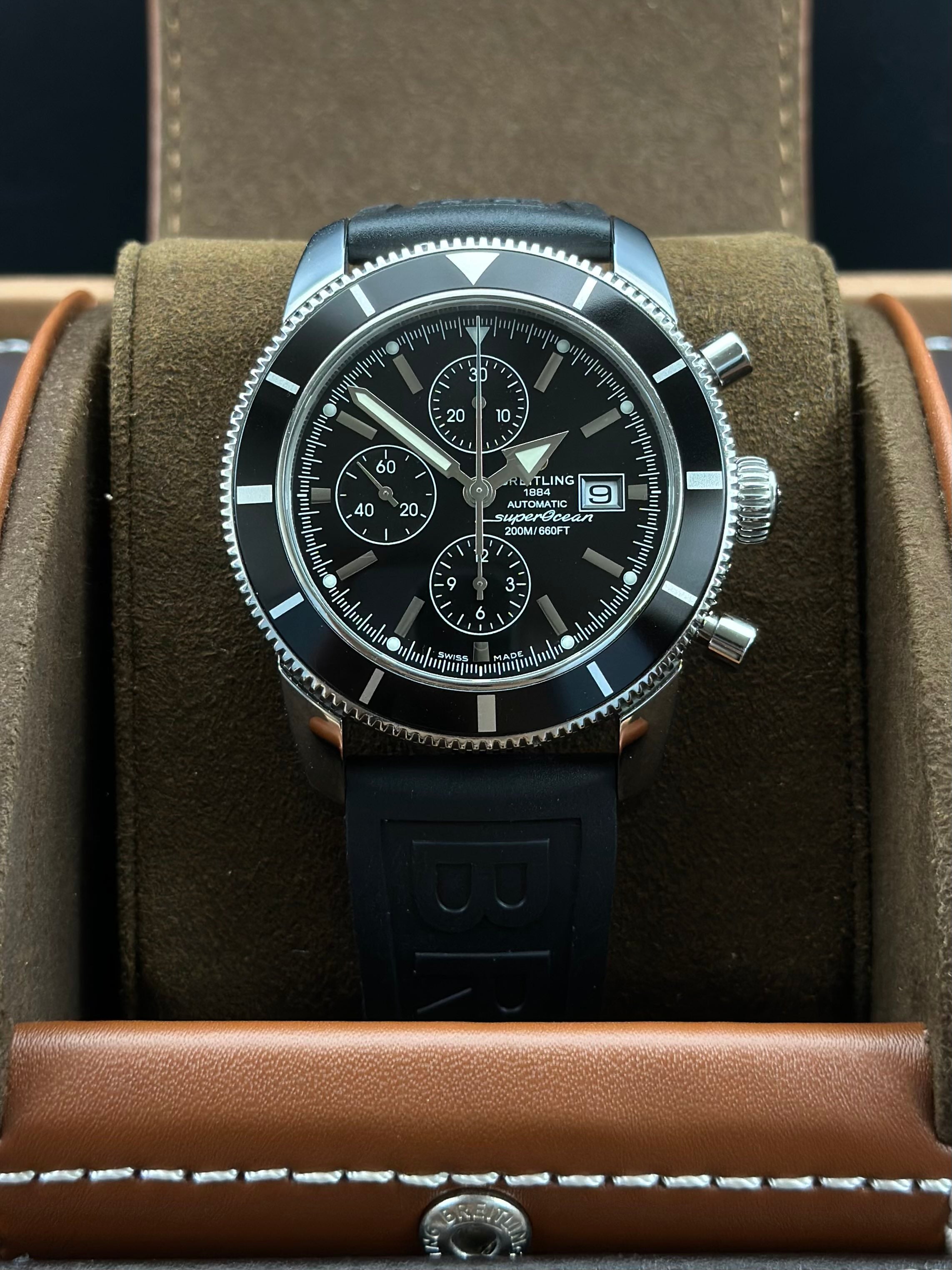 Breitling Neoprene Black Automatic (self-winding) watch