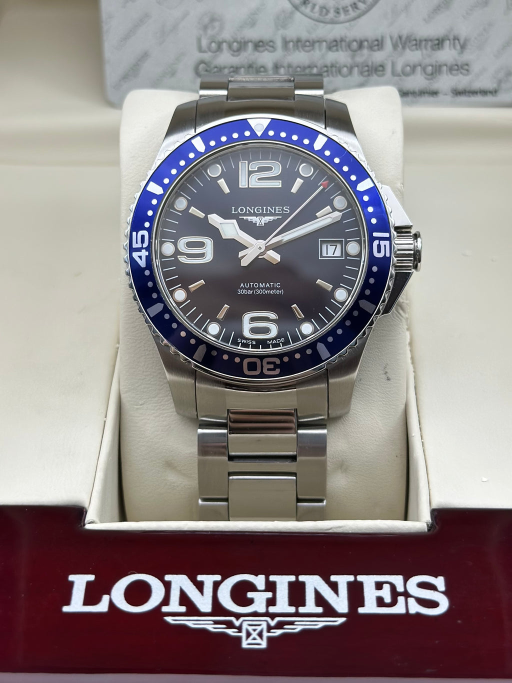Longines Blue Mechanical watch