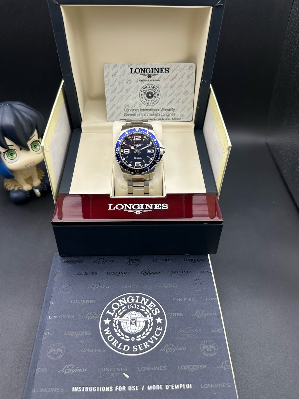 Longines Blue Mechanical watch