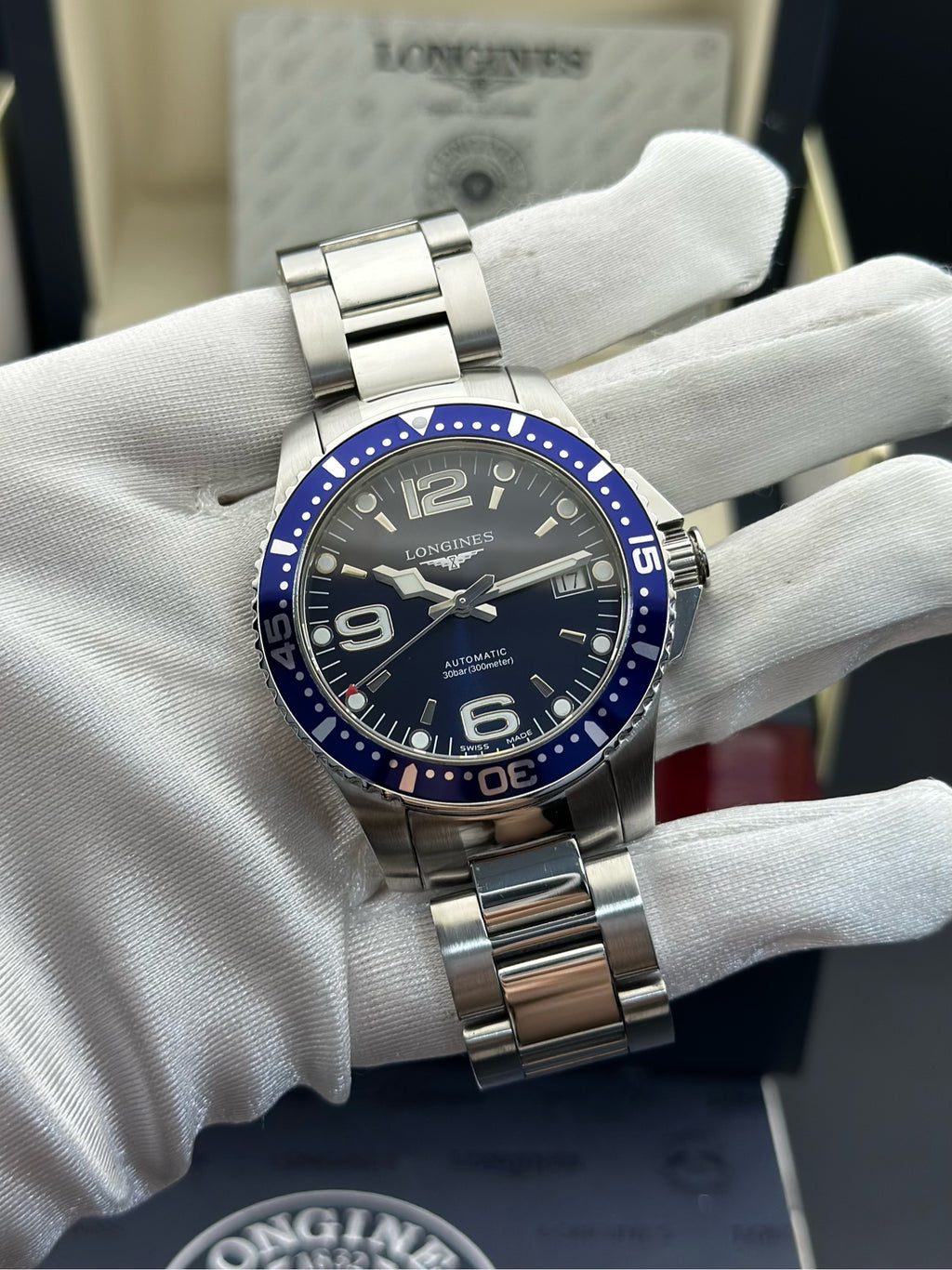 Longines Blue Mechanical watch