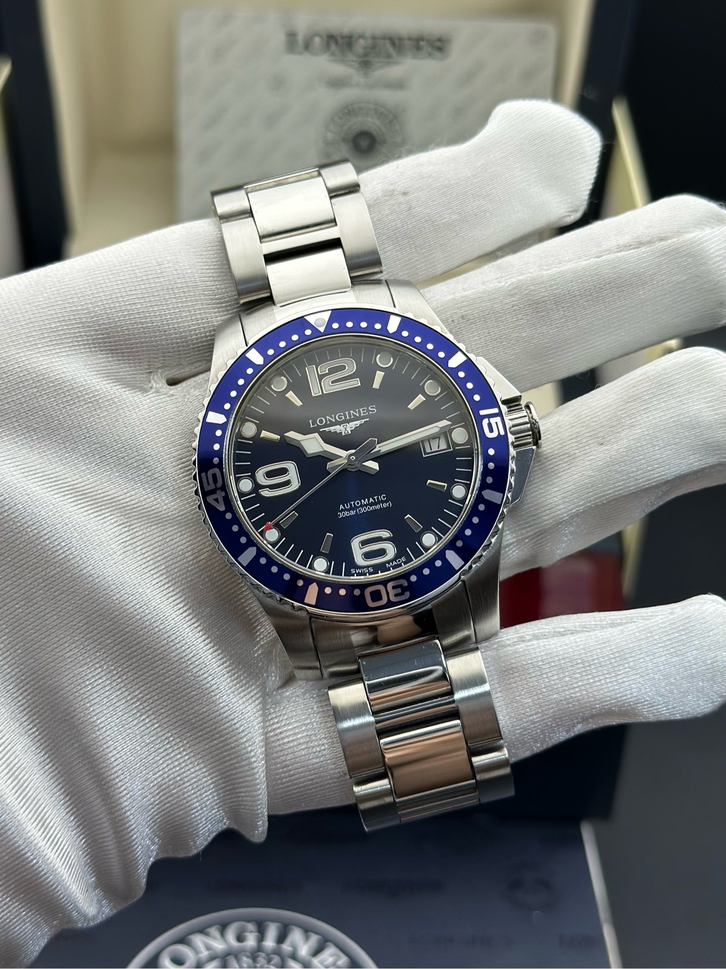 Longines Blue Mechanical watch