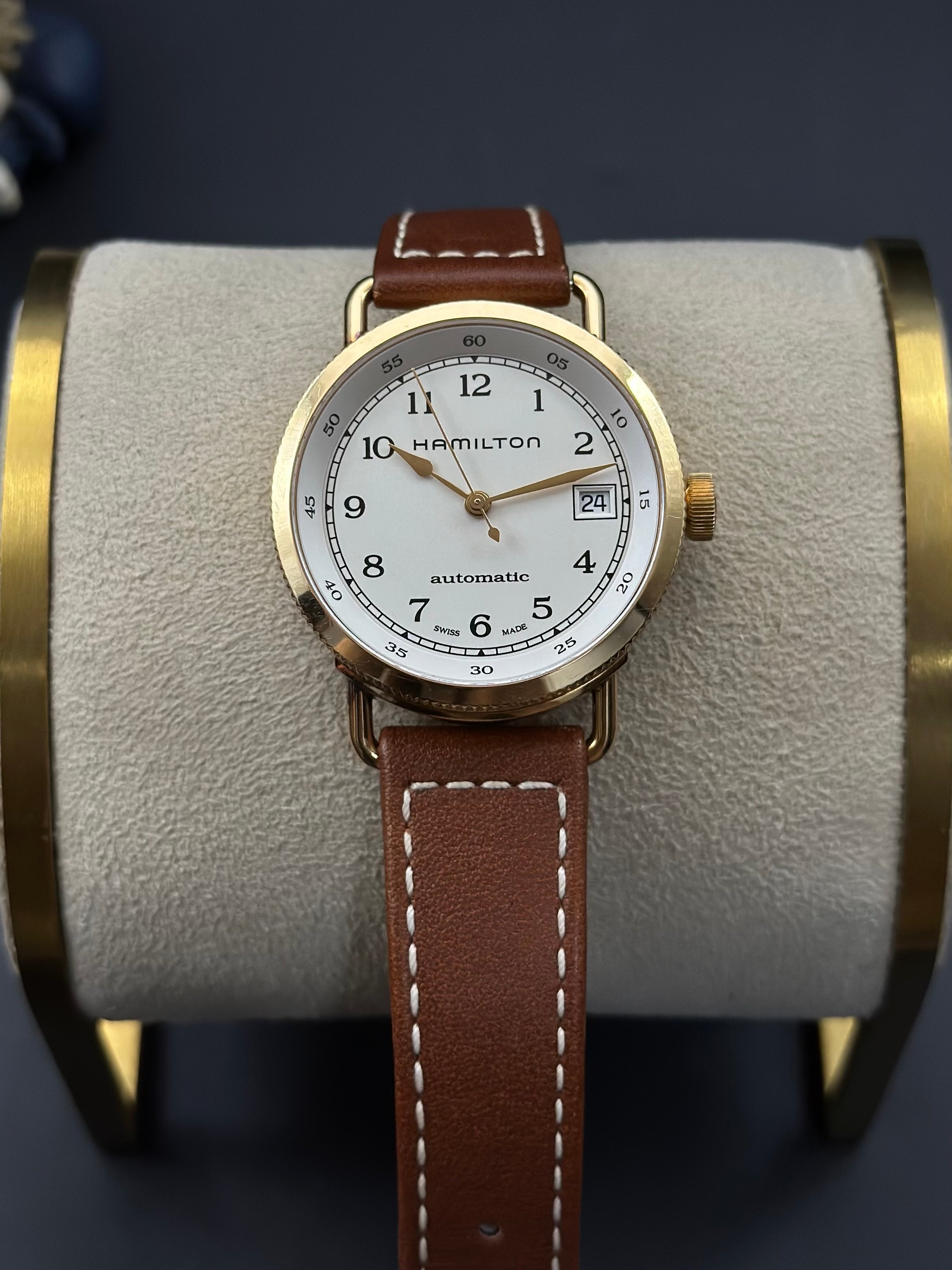 Hamilton Rose gold Automatic (self-winding) watch