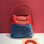 Miu Miu Red Bucket & Drawstring Bag
