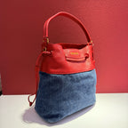 Miu Miu Red Bucket & Drawstring Bag