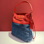 Miu Miu Red Bucket & Drawstring Bag