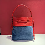 Miu Miu Red Bucket & Drawstring Bag