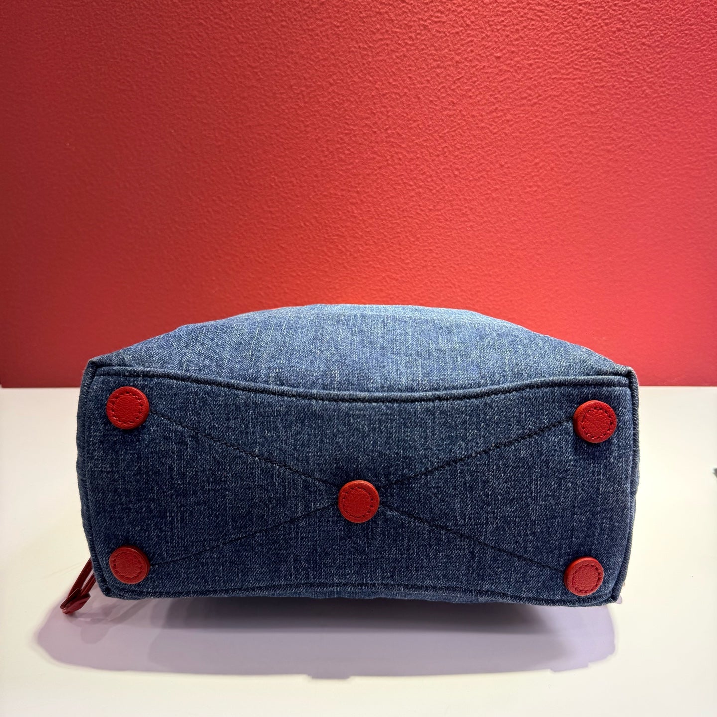 Miu Miu Red Bucket & Drawstring Bag