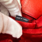 Miu Miu Red Bucket & Drawstring Bag