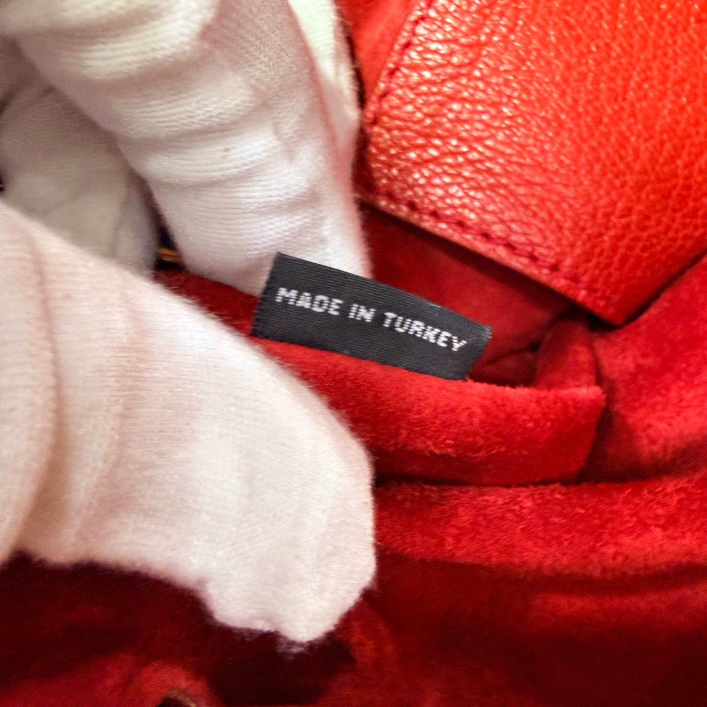 Miu Miu Red Bucket & Drawstring Bag
