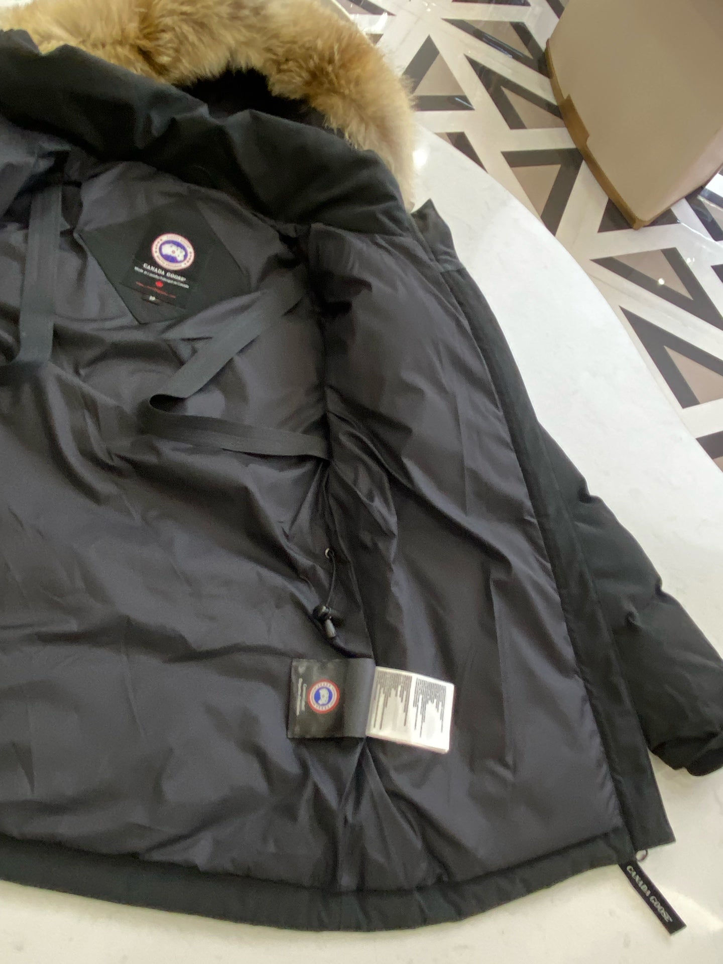 Canada Goose Black Down jacket