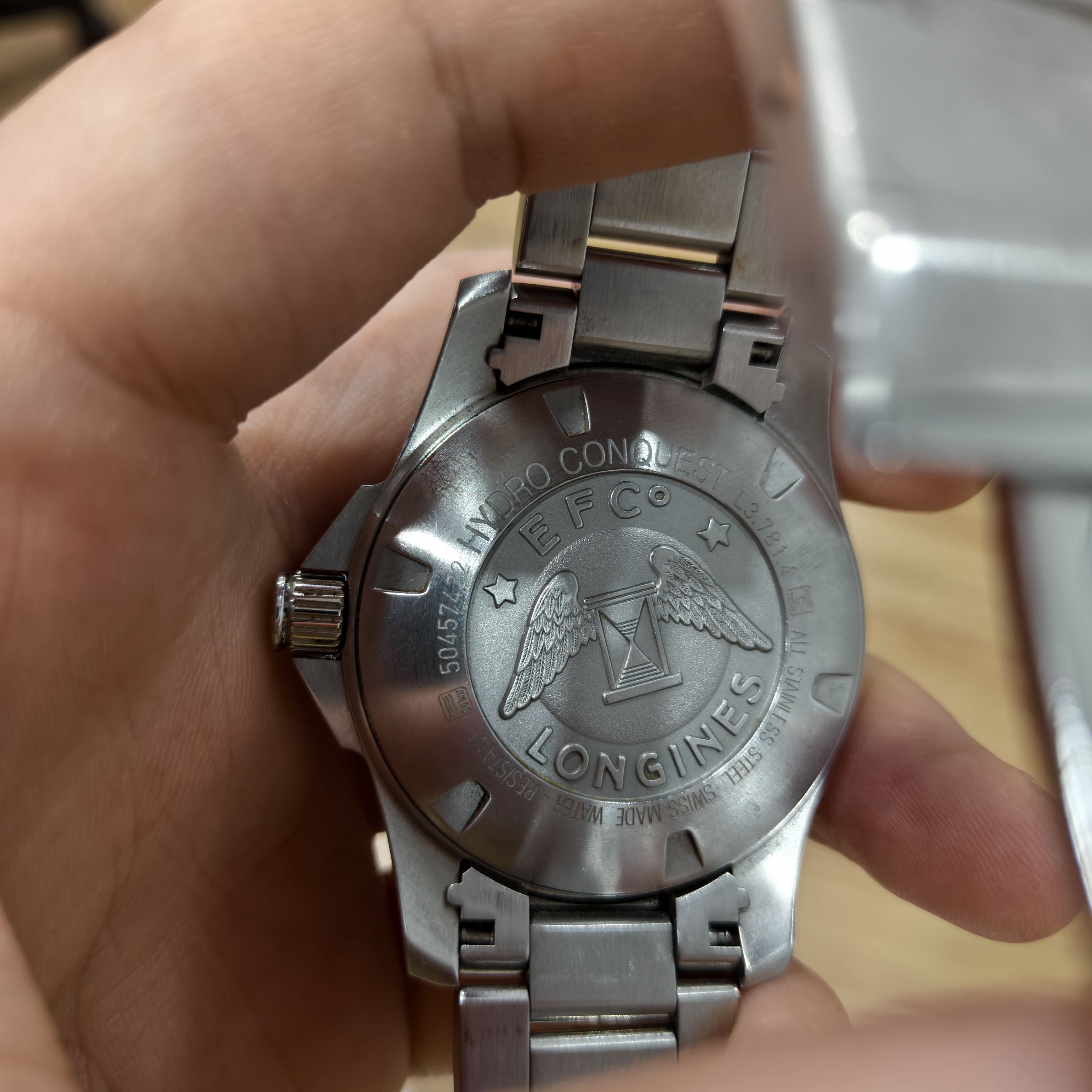 Longines Conquest Diving Series Mechanical watch 41.00mm L3.781.4.56.6