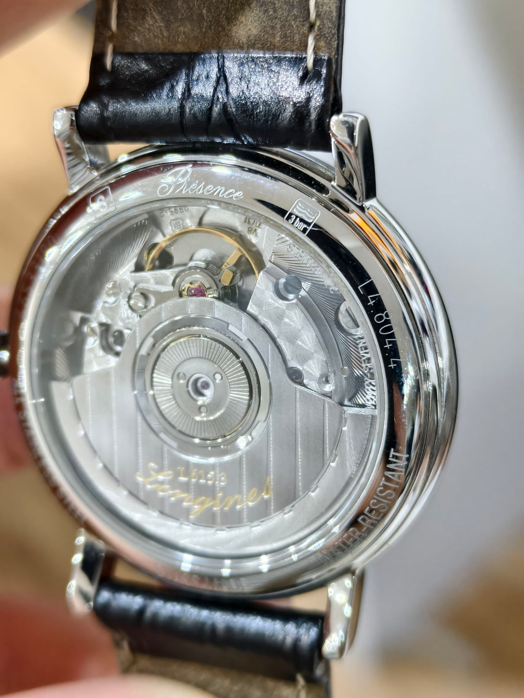 Longines Classic Automatic (self-winding) watch 34.5 millimeters L4.804.4.11.2