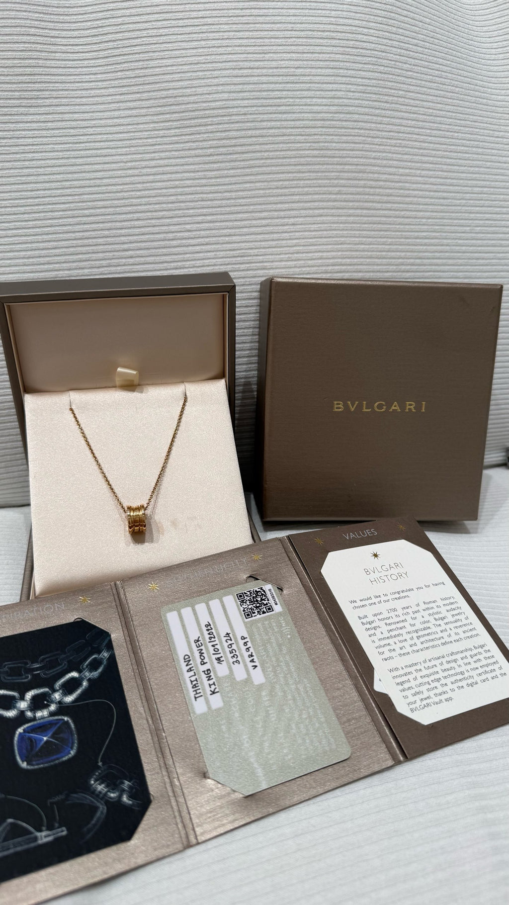 Bvlgari Rose gold Necklace