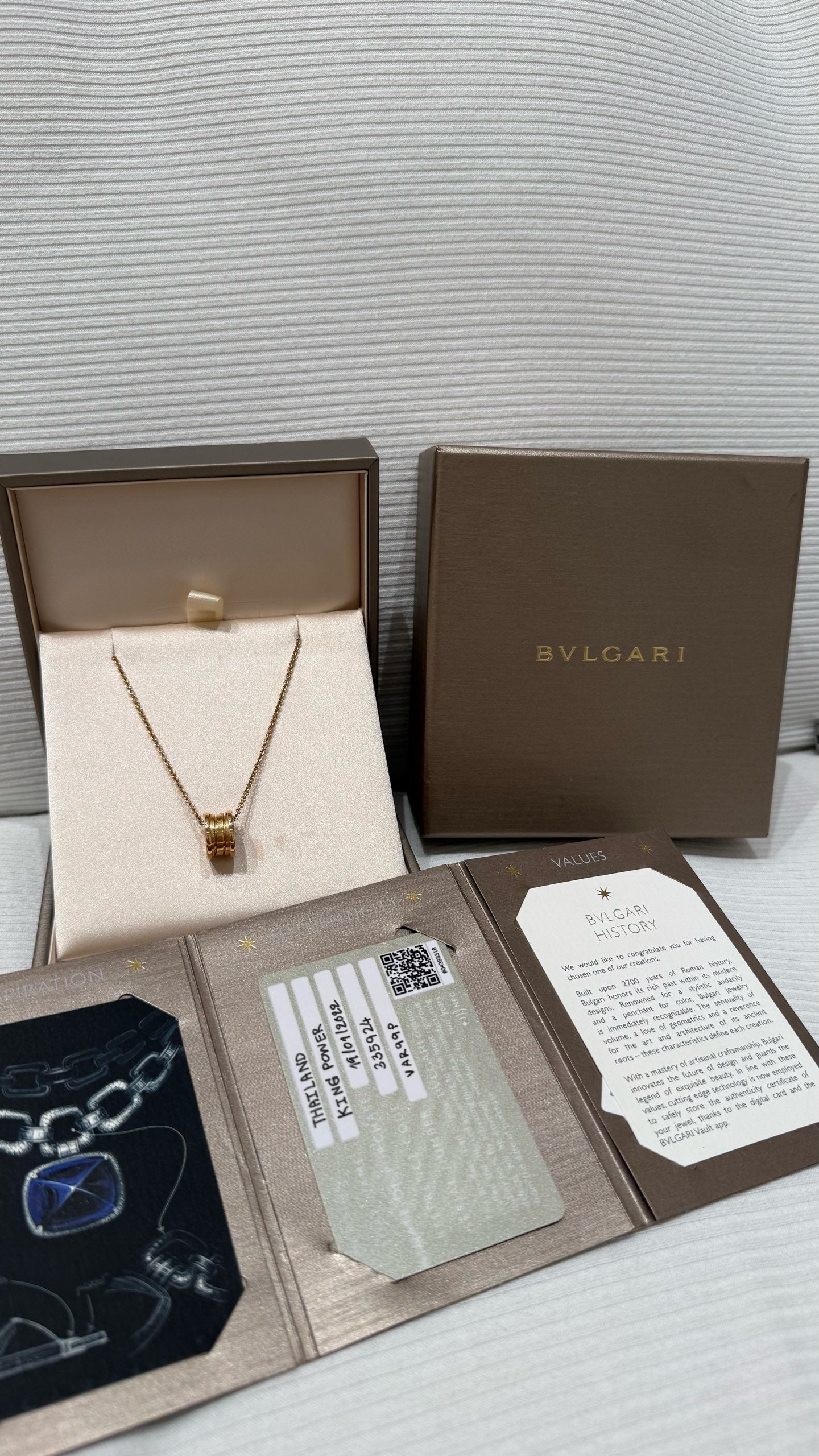 Bvlgari Rose gold Necklace