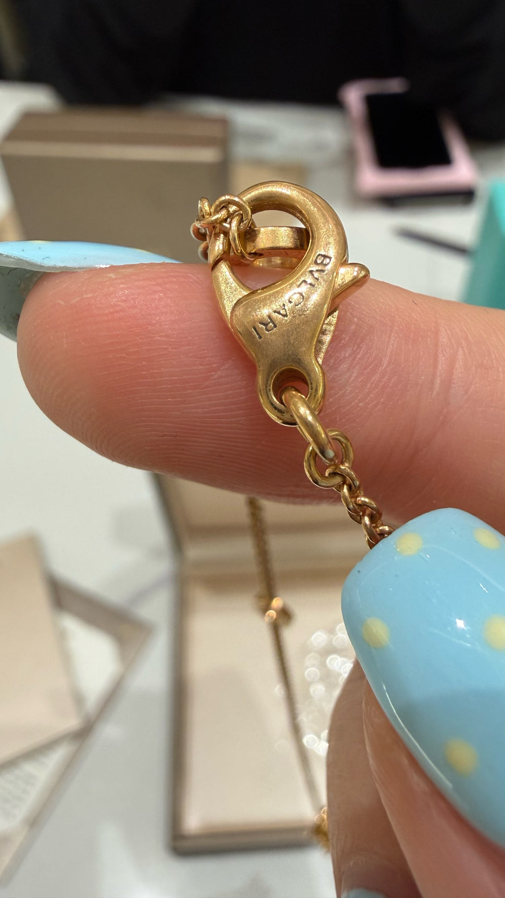 Bvlgari Rose gold Necklace