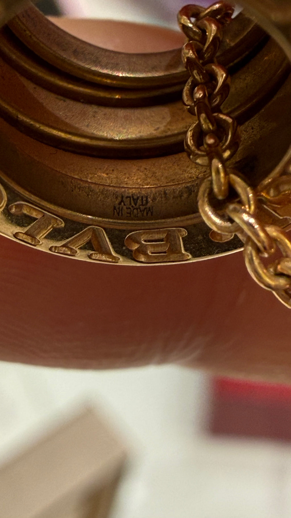 Bvlgari Rose gold Necklace