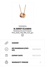 Bvlgari Rose gold Necklace