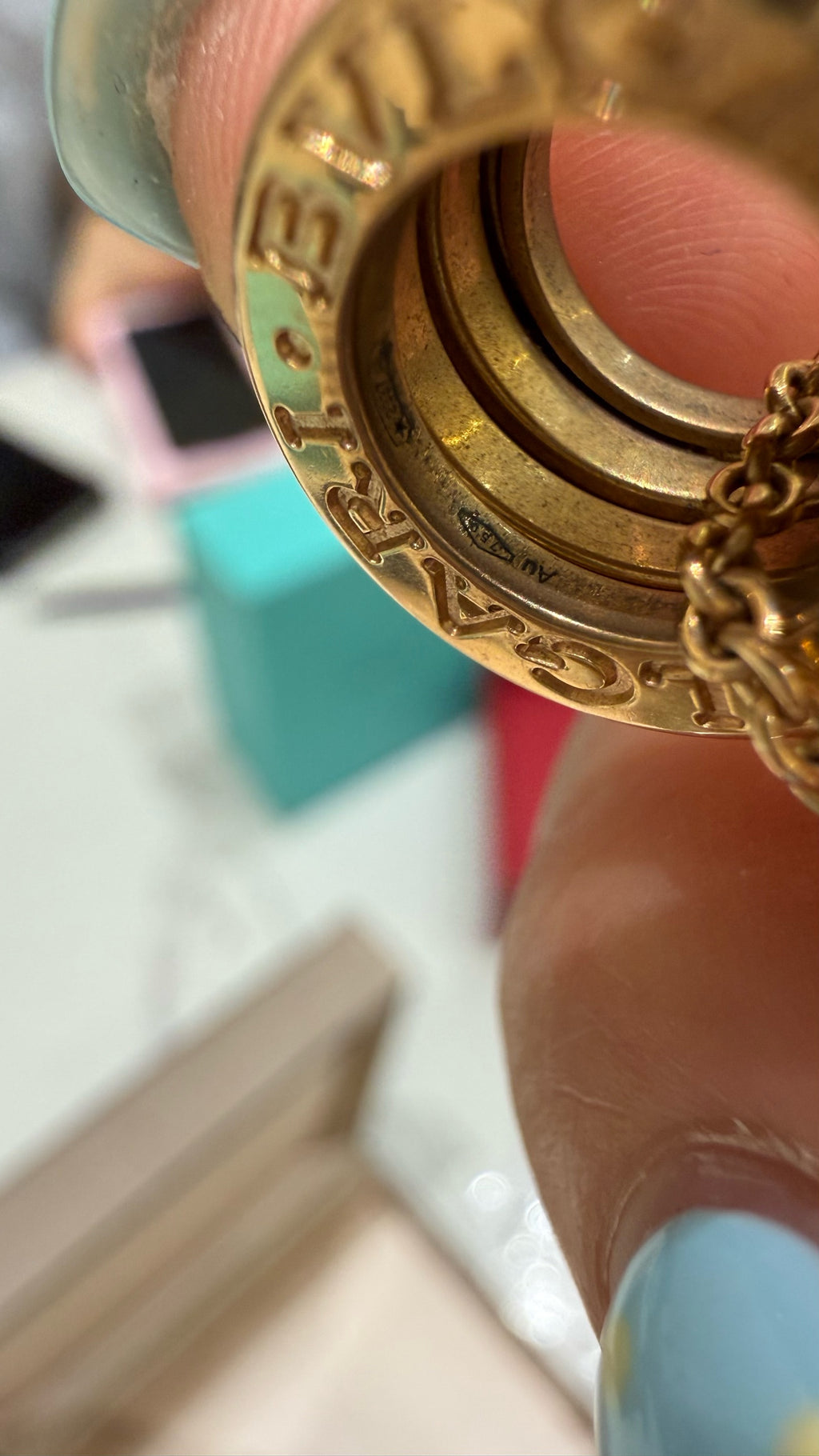 Bvlgari Rose gold Necklace