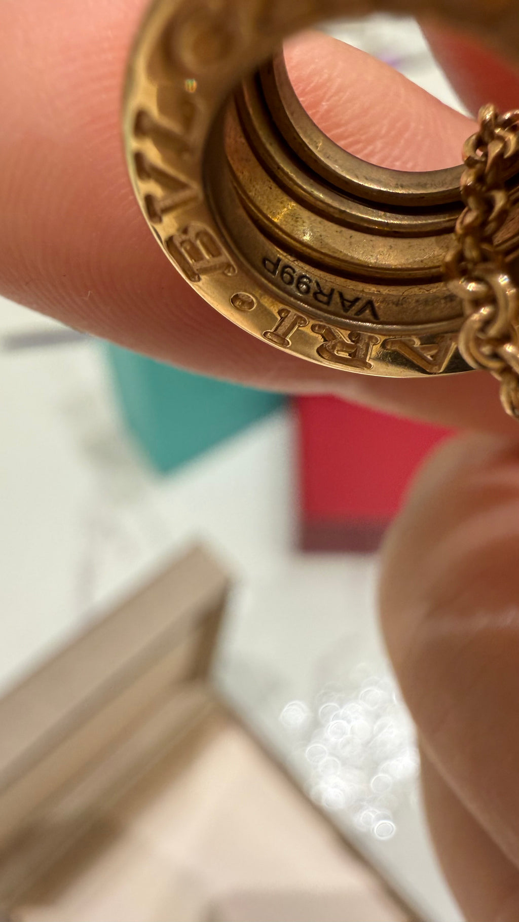 Bvlgari Rose gold Necklace