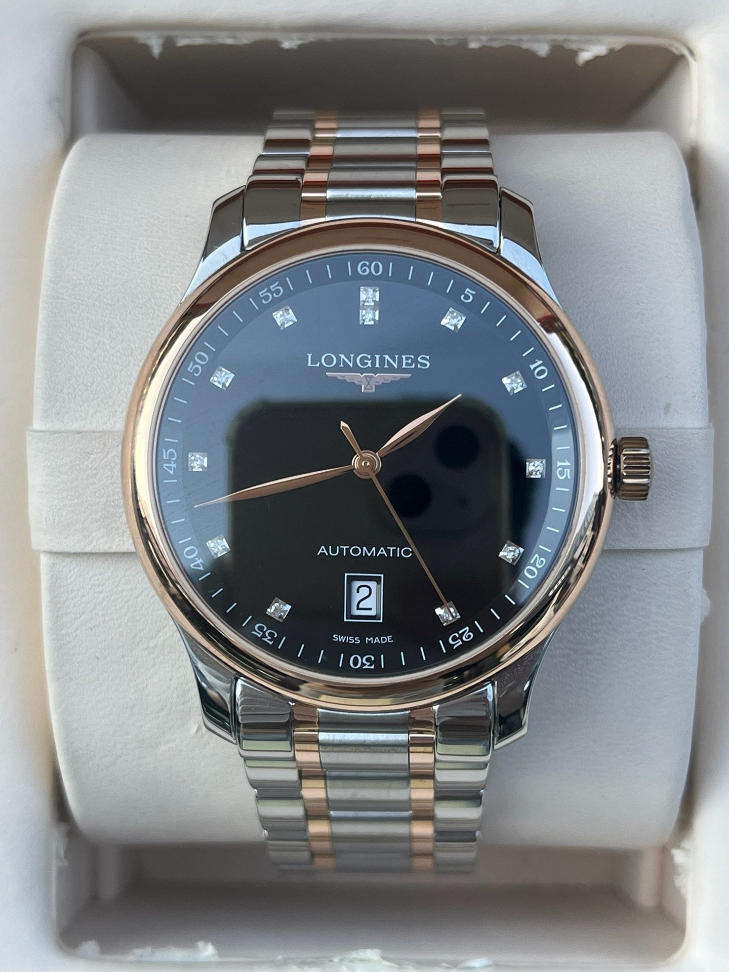 Longines Longines Master Collection Rose gold Automatic (self-winding) watch 38.50mm L2.628.5.59.7