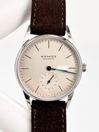 A.Lange & sohne Leather White Manual-wind watch