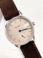 A.Lange & sohne Leather White Manual-wind watch
