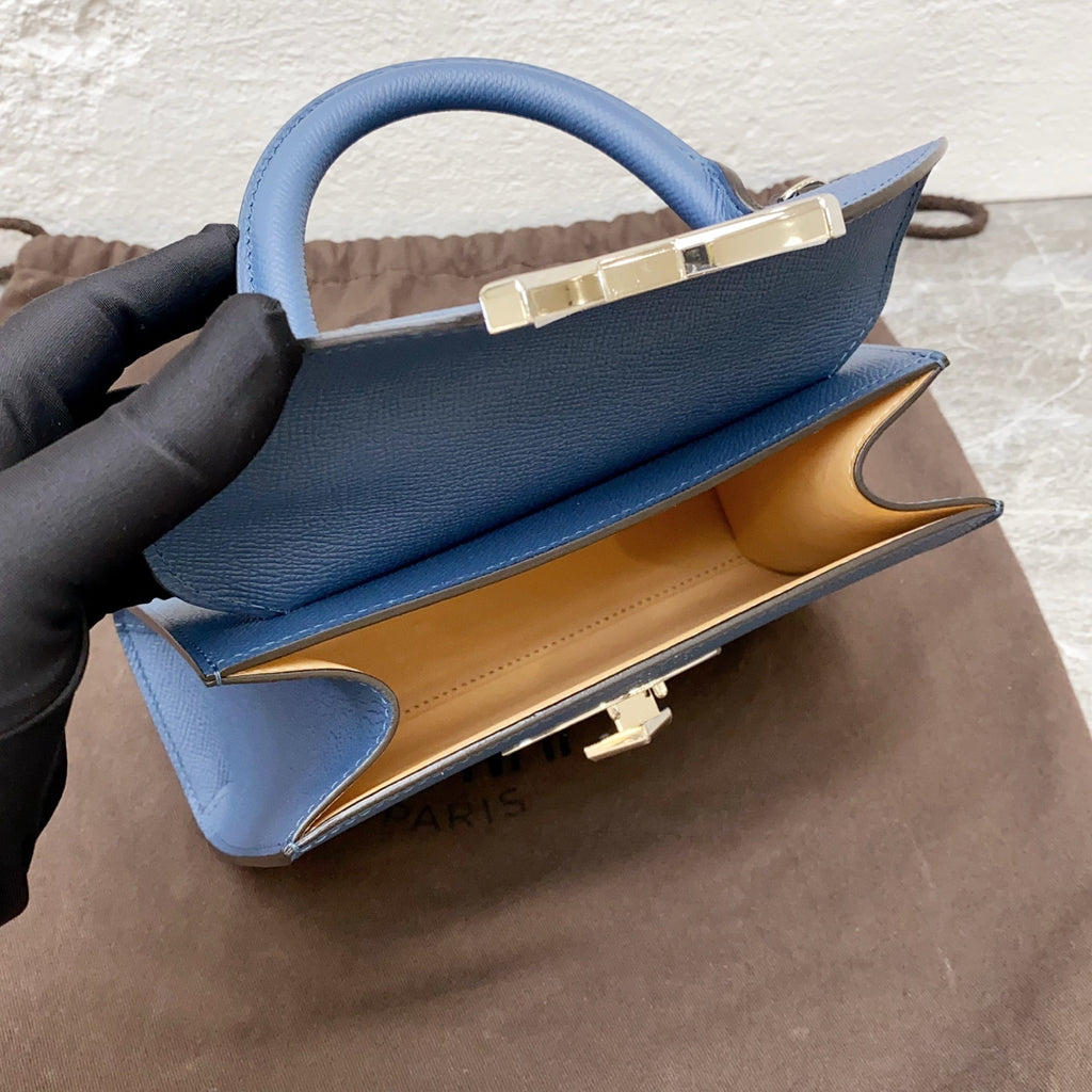 moynat莫奈 Blue Crossbody