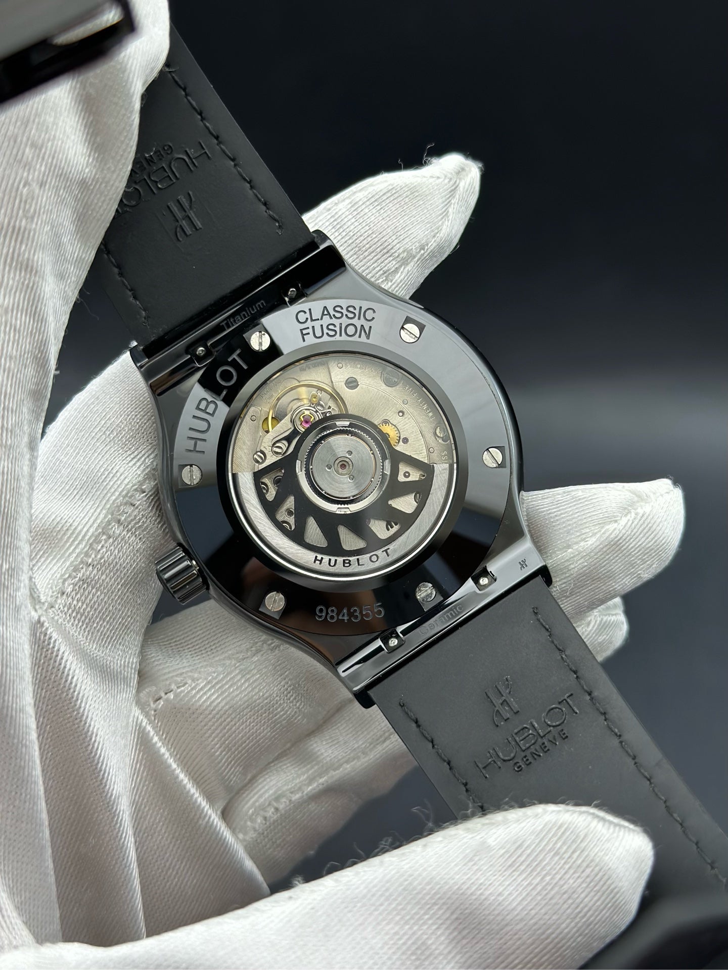 Hublot Carbon fiber Black Automatic (self-winding) watch