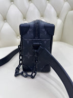 Louis Vuitton Soft Trunk Black Crossbody 18.5 x 13 x 8 M44735