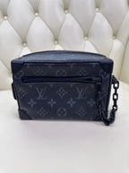 Louis Vuitton Soft Trunk Black Crossbody 18.5 x 13 x 8 M44735