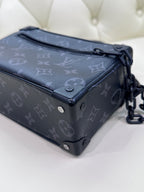 Louis Vuitton Soft Trunk Black Crossbody 18.5 x 13 x 8 M44735