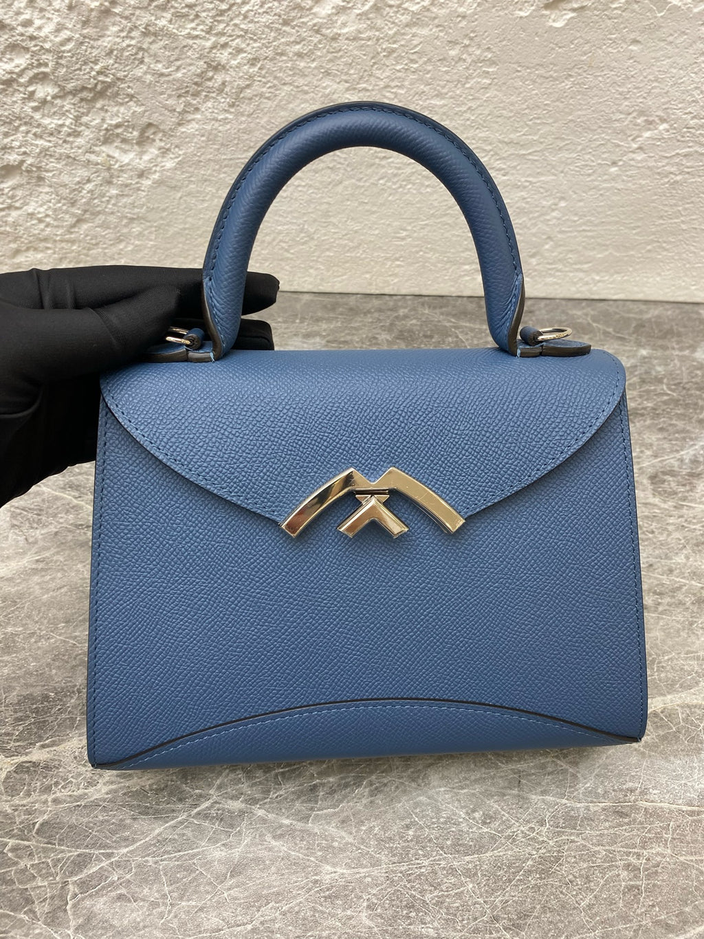moynat莫奈 Blue Crossbody
