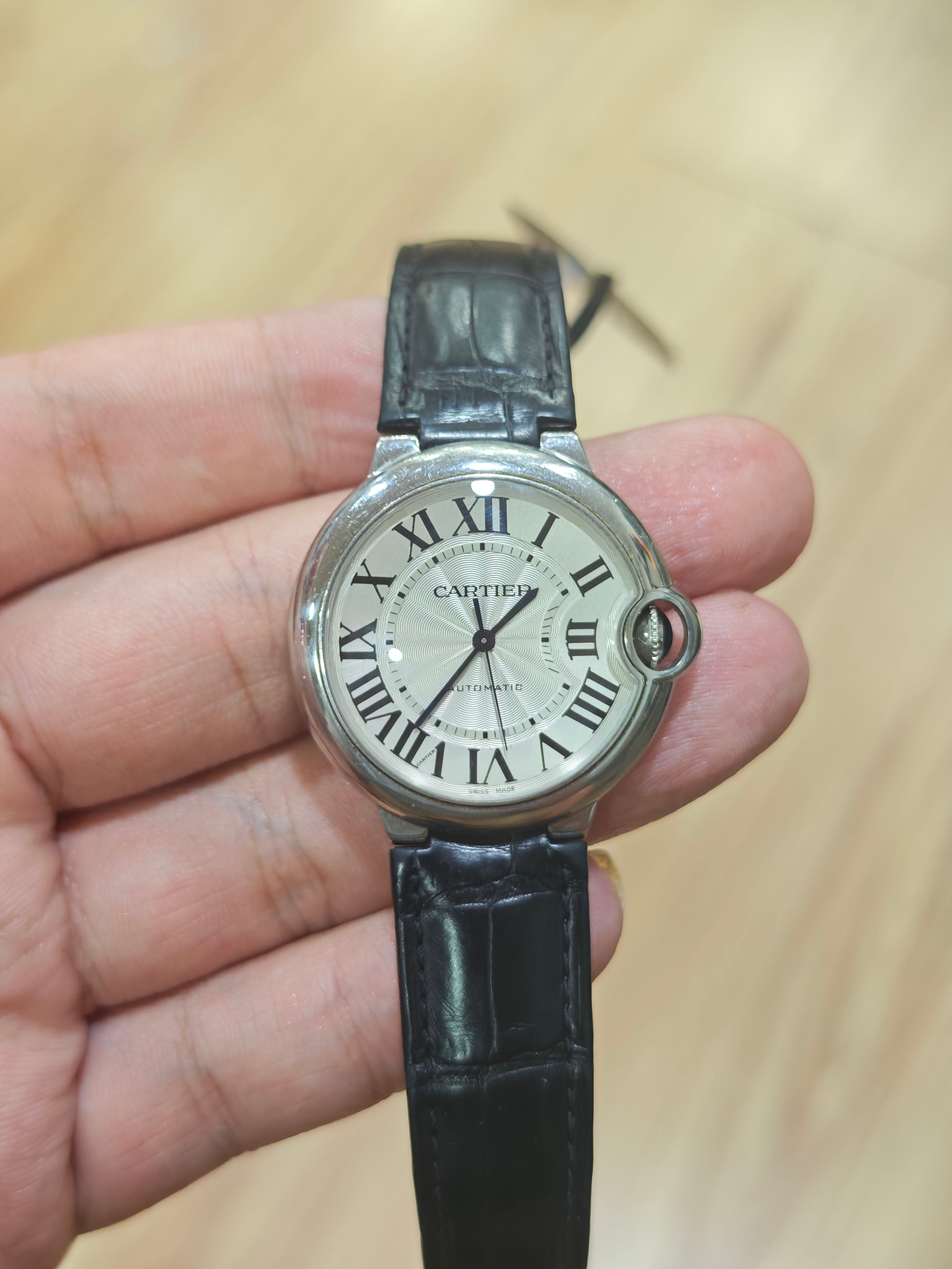 Cartier Blue balloon Automatic (self-winding) watch 36.6 millimeters W69017Z4