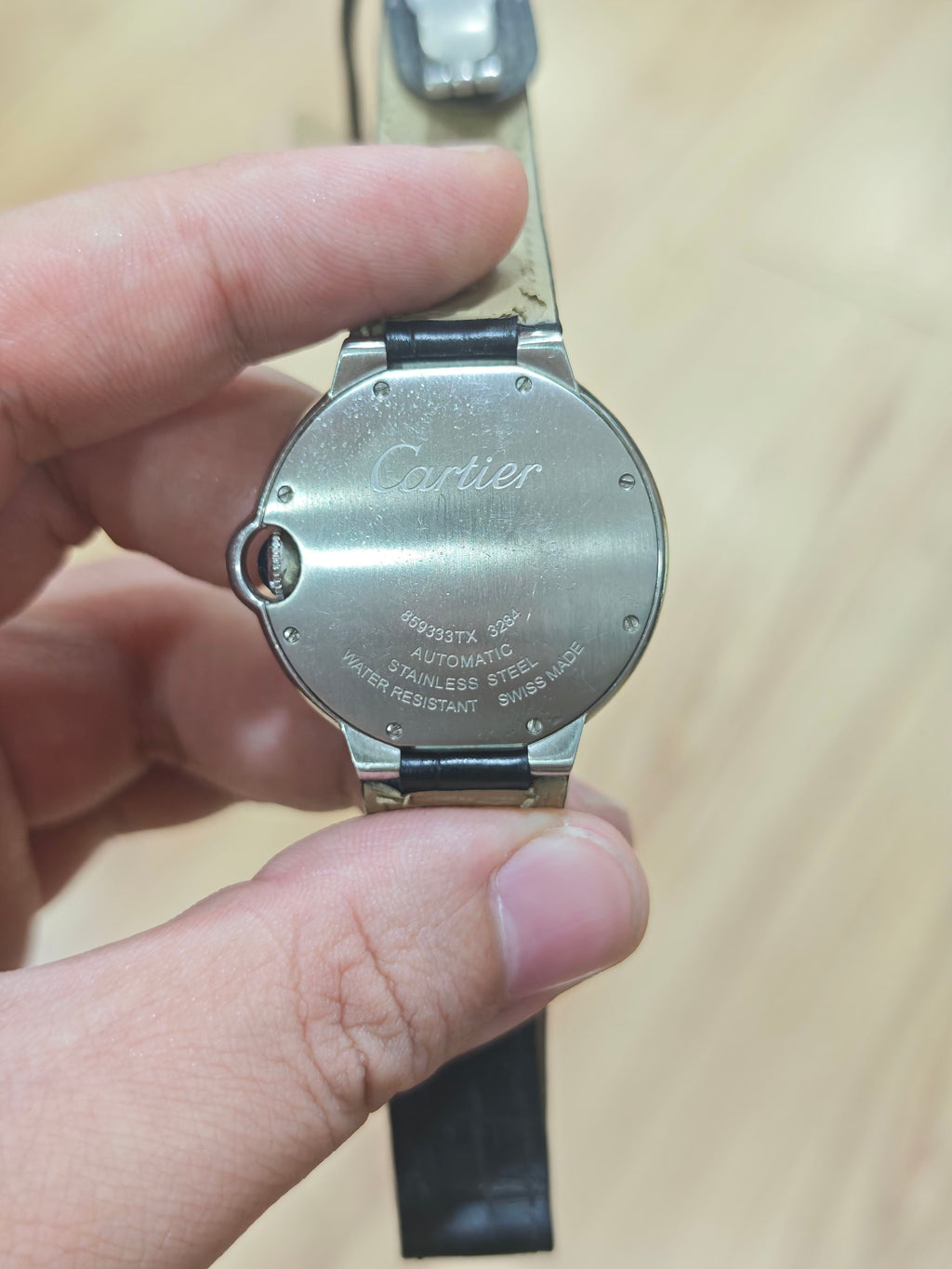 Cartier Blue balloon Automatic (self-winding) watch 36.6 millimeters W69017Z4