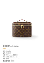 Louis Vuitton Nice Bb Canvas 24.0x 18.0x 14.5 cm M42265