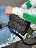 Louis Vuitton Soft Trunk Black Crossbody 18.5 x 13 x 8 M44735